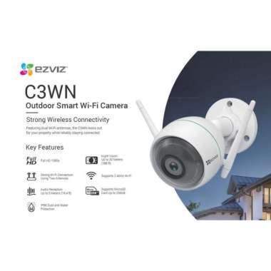 Asli CCTV Wifi IP Camera EZVIZ C3WN Husky Lite Full HD 1080p CCTV Outdoor Limited
