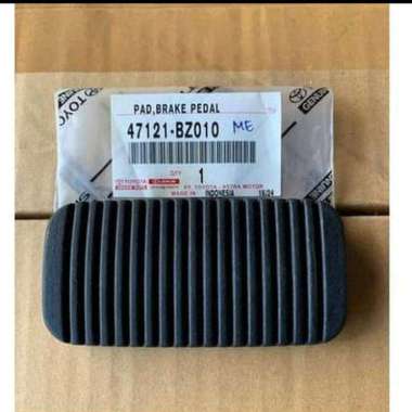Toyota Genuine Parts Karet Pedal Rem Automatic Avanza, Xenia, Rush, Terios - Hitam