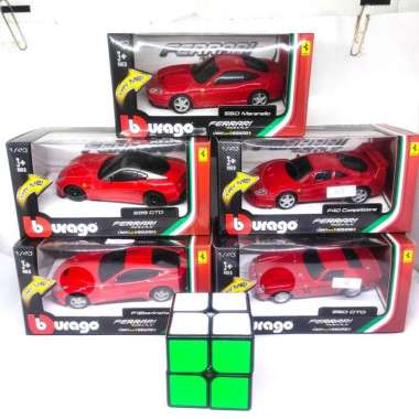 diecast miniatur mobil Ferrari 250 gto Berlinetta 599 gto F40 550