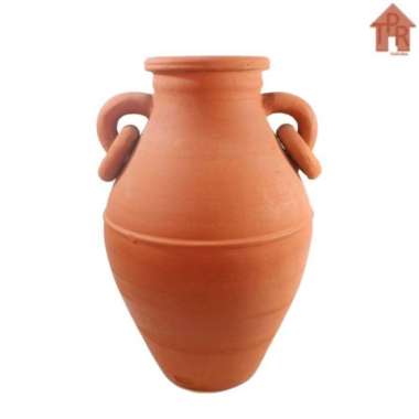 Terakota | Vas Tanah Liat - Guci Anting T55