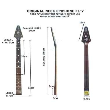 Neck Electric Guitar Epiphone FL-V Original