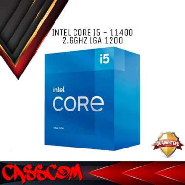 PROCESSOR INTEL I5 11400 2.6GHz ROCKET LAKE 6 CORE 12 THREAD LGA1200 11500 Tray