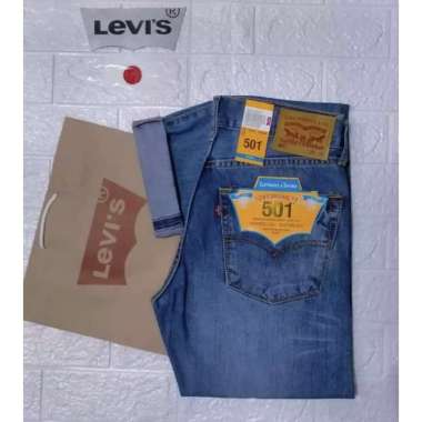 Celana Jeans Pria Levis 501Japan Original Celana Jeans 501 japan Celana Jeans Pria Panjang Celana Ori BROWN 37 WASH