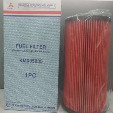 Unik FUEL FILTER FUSO FN62F ORI ASLI KM005035 MITSUBISHI FIGHTER Berkualitas