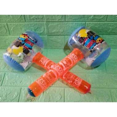 Mainan Balon Martil - Balon Tiup Kerincing Bunyi