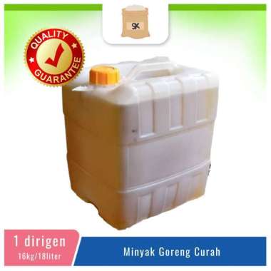 Minyak Goreng Curah 16kg/18liter dan Jirigen
