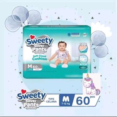 SWEETY Silver Pants M60 | Sweety Silver Pants M 60