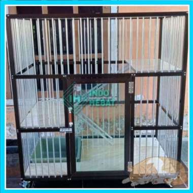 Kandang Minimalis Untuk Kucing Bahan Alumunium 1 Kamar Minimalis