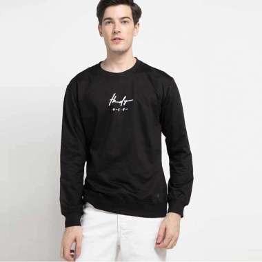 Third Day THDY Sign Dateng Sweater Pria - Black [MO195] XL