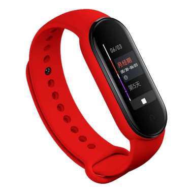 Finchy Silicone Strap For Xiaomi Mi Band 5 Mi Band 6 Sporty Replacement Wristband Xiaomi Mi Band 6 R