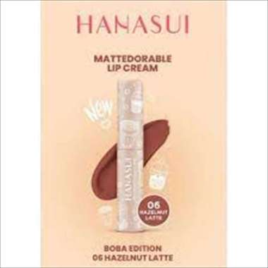 Cream boba lip hanasui Boba Edition Cream boba lip hanasui Hanasui Mattedorable