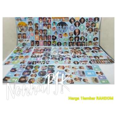 BT21 BTS Sticker Anti Air Stiker Line Handphone HP Koper