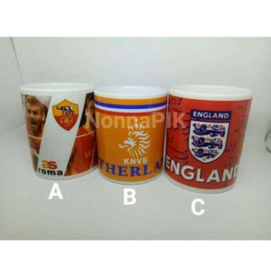 Mug - Gelas Keramik Bola Variasi C