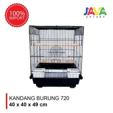 Kandang Burung Import 720 BESI LIPAT Lovebird Falk kenari parkit
