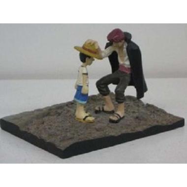Toys BANDAI One Piece Polystone Collection Scene 0-1 - Luffy & Shanks