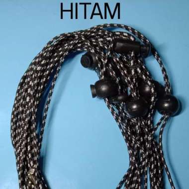Kalung Strap Masker Gantungan/Masker Tali/Tali Hijab/Masker Korea Hitam