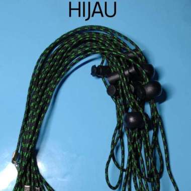 Kalung Strap Masker Gantungan/Masker Tali/Tali Hijab/Masker Korea Hijau