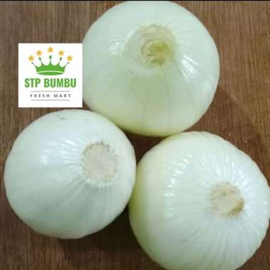 Bawang Bombay Kupas Kulit Bersih 500gr / Bombay Dikupas Segar