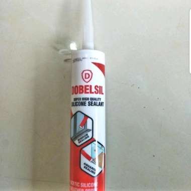 Lem kaca sealant putih 300ml, Dobelsil silicone sealant white 300ml