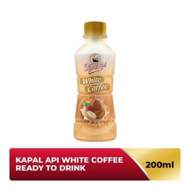 Promo Harga Kapal Api White Coffee Drink 200 ml - Blibli