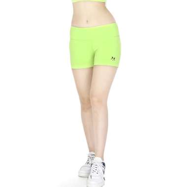Lasona Women Sportswear Celana Olahraga Hotpant Wanita HP-669-HE M Green15