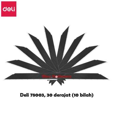 isi cutter 30 derajat HITAM DELI isi ulang cuter runcing HITAM isi cutter hitam BLACK 30 Degree Cutt