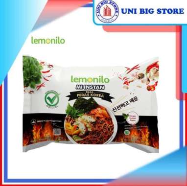 Promo Harga Lemonilo Mi Instan Mi Goreng Rasa Pedas Korea 85 gr - Blibli