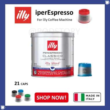 Illy Coffee Capsule (iperEspresso Machine) Medium/Lungo Roast
