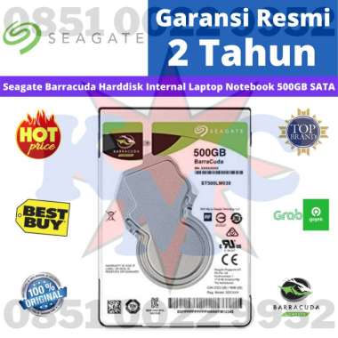Seagate Barracuda Momentus 500GB Harddisk Internal Notebook 2.5" Resmi