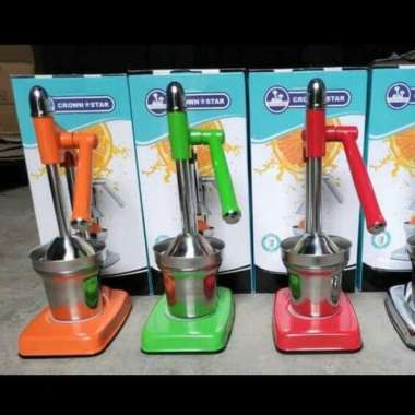 alat peras perasan jeruk manual warna stainless steel 100 % ORIGINAL Multicolor