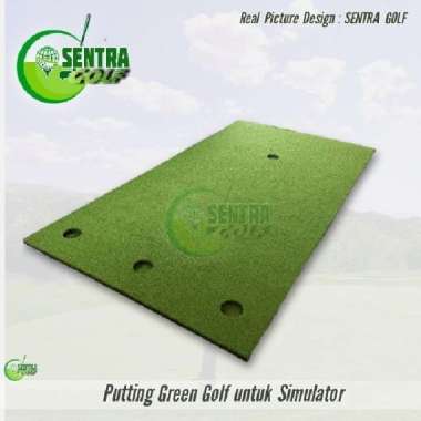 Putting Green Golf Portable 300x150 cm Karpet Golf Simulator Premium