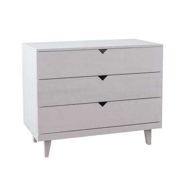 Pre Order Little Equi Pod Changing Table Kayu Lemari Bayi - White white