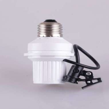 Jual Fitting Lampu Otomatis Sensor Cahaya Siang Dan Malam Diskon