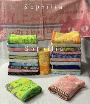 handuk sport corak hayashi 35x80 sisa export jepang by terry palmer