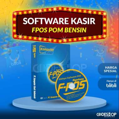 Software F-Pos System Pom Bensin Aplikasi Kasir SPBU