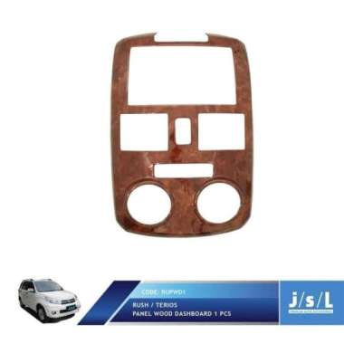 JSL Panel Kayu Dashboard Rush / Terios Panel Wood Dashboard Coklat