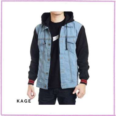 Jual Jacket Denim Hoodie Original 