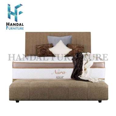 Alga Nara Latex Fullset + Bench Nara Spring Bed 180 x 200