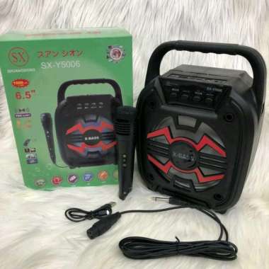 Speaker SX-Y5006 bluetooth USB/TF CARD/AUX/FM RADIO Speaker Digital Multimedia/ Speaker sedang/ Spea