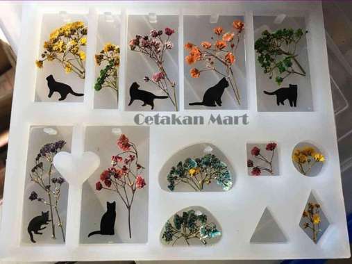 CMart Cetakan Resin Craft Multi Shape II Silikon