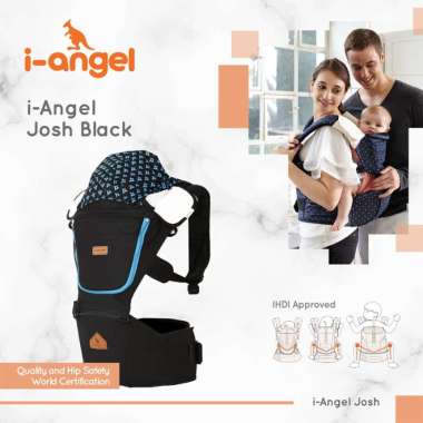 i-Angel Gendongan Bayi / i-Angel Josh - Gendongan bayi black