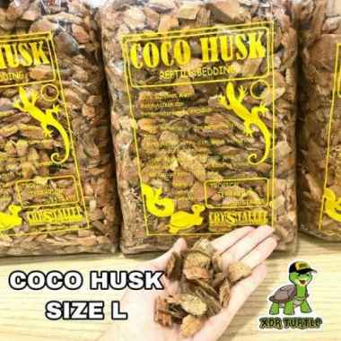 Coco Husk Alas Reptile Subtrat Alami Alas Reptile Size L