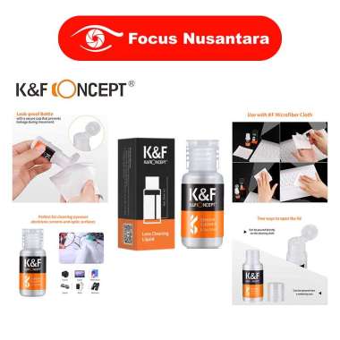FOCUS NUSANTARA - K&F Liquid Sensor Cleaner 20 ml