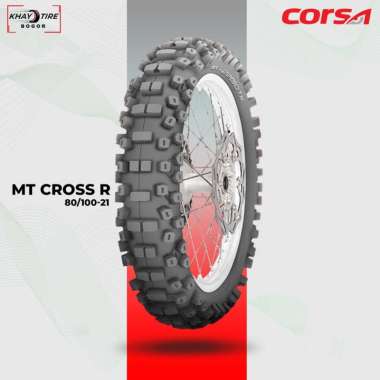 Ban Motor TRAIL/CROSS - CORSA MT CROSS R 80/100 Ring 21 Non Tubeless
