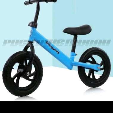 Sepeda Anak Roda 2Tanpa Pedal Balance Bike Sepeda Keseimbangan Biru