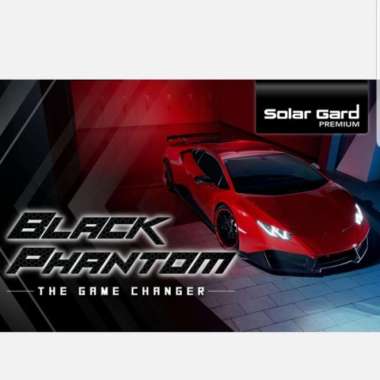 Kaca Film Mobil Solar Gard / Solar Gard Premium Black Phantom - SKKB - - Multicolor -