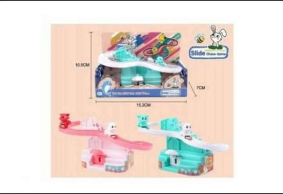 mainan slide track kelinci mainan kelinci slide track seluncuran