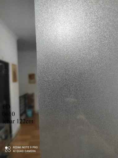 stickerkaca -kaca film - sandblast kaca motif Polos Buram /Es /Pasir 0610