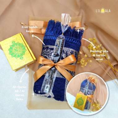 [TARMTQ] SAJADAH TURKI MIX AL QURAN SAKU FREE TASBIH KAYU PACKING TILE SERUT TAHLILAN TAHLIL AQIQAH 