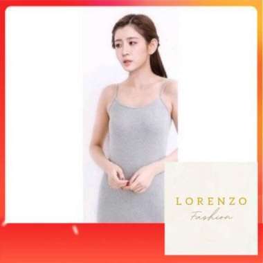 Dress Slim Wanita Dress Wanita Korea Dress Slim Fit - Hitam Abu-abu